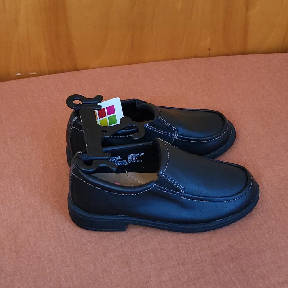 Boys Black Dress Shoes